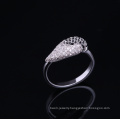 10 year wedding anniversary 925 sterling silver plated ring with ca stone
Rhodium plated jewelry is your good pick